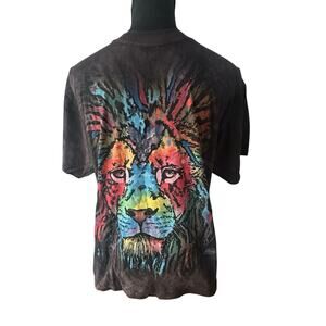 The Mountain Russo Mane Lion T-Shirt Men’s M – Bold Graphic Tee